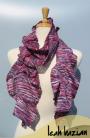 Multi Knit Scarf in Pink